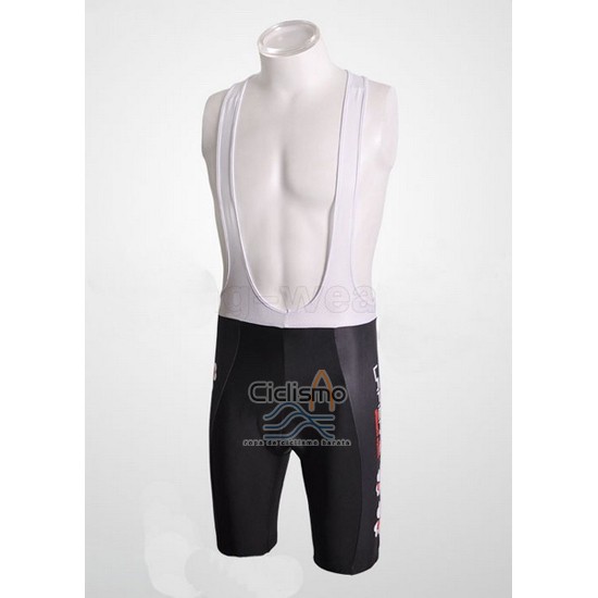 Fdj Ropa Ciclismo Culotte Corto 2010 Mangas Cortas Blanco y Negro